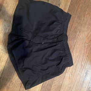 H&M Mens Basic Black Swim Trunks